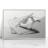 Expressionist Art - Writing Hand by Leo Gestel Wall Décor