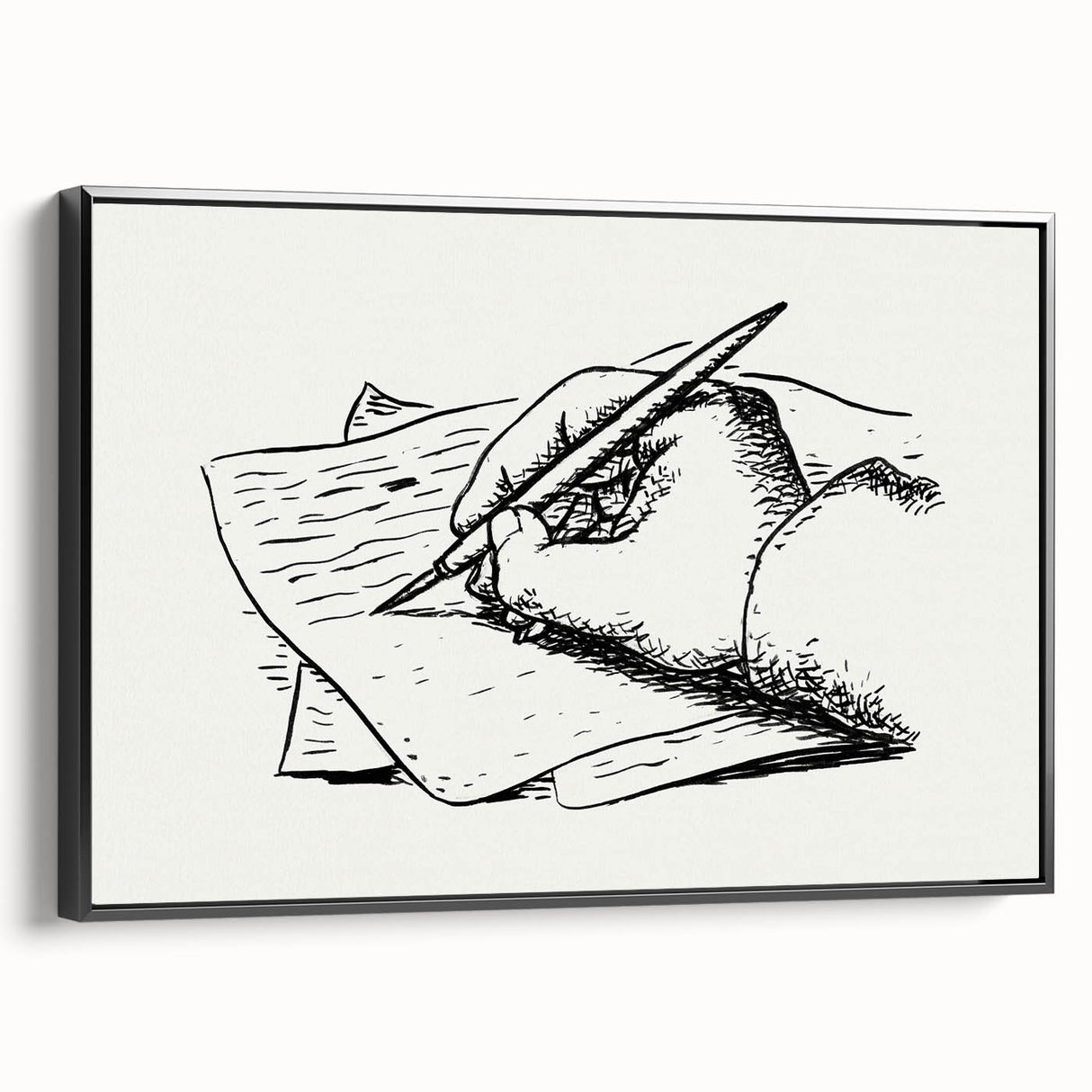 Expressionist Art - Writing Hand by Leo Gestel Wall Décor