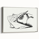 Expressionist Art - Writing Hand by Leo Gestel Wall Décor