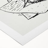 Expressionist Art - Writing Hand by Leo Gestel Wall Décor