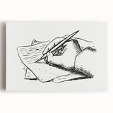 Expressionist Art - Writing Hand by Leo Gestel Wall Décor