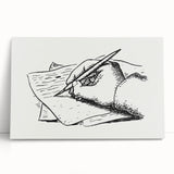 Expressionist Art - Writing Hand by Leo Gestel Wall Décor