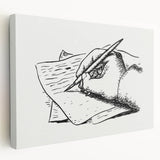 Expressionist Art - Writing Hand by Leo Gestel Wall Décor