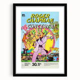 Retro Wall Art - Roger Chapman Concert Poster 1981 Vintage Art