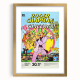 Retro Wall Art - Roger Chapman Concert Poster 1981 Vintage Art