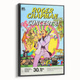 Retro Wall Art - Roger Chapman Concert Poster 1981 Vintage Art