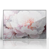 Soft Bloom Elegance - Modern Living Room Canvas Wall Art