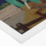 Expressionist Art - The Yard by Cyprián Majerník Wall Décor