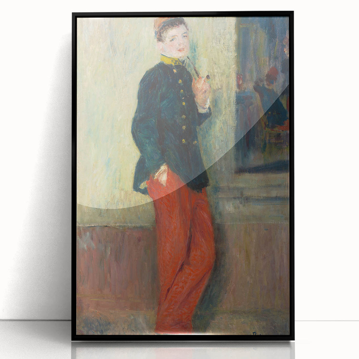 Impressionism Wall Art: The Young Soldier by Pierre-Auguste Renoir Prints