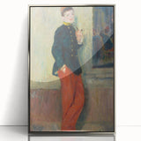 Impressionism Wall Art: The Young Soldier by Pierre-Auguste Renoir Prints