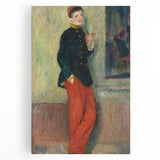 Impressionism Wall Art: The Young Soldier by Pierre-Auguste Renoir Prints