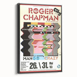 Retro Wall Art - Roger Chapman Mango Crazy Concert Poster 1983