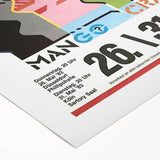 Retro Wall Art - Roger Chapman Mango Crazy Concert Poster 1983