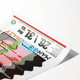 Retro Wall Art - Roger Chapman Mango Crazy Concert Poster 1983