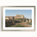 Porta Angelica View - Romanticism Landscape by C.W. Eckersberg