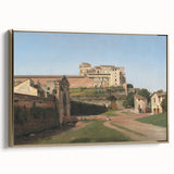 Porta Angelica View - Romanticism Landscape by C.W. Eckersberg