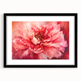 Fiery Bloom Elegance - Modern Living Room Canvas Wall Art