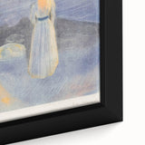 Expressionist Art - Young Woman on the Beach by Edvard Munch