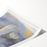 Expressionist Art - Young Woman on the Beach by Edvard Munch