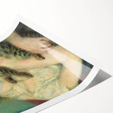 Impressionism Wall Art: Woman with a Cat by Pierre-Auguste Renoir Prints