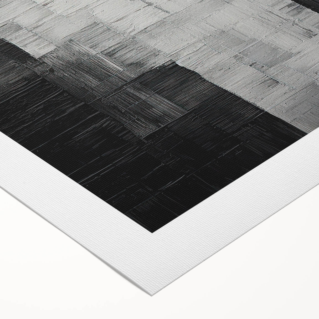 Abstract minimalist wall art on rolled canvas showcasing muted tones of beige and gray, perfect for modern home decor. Ideal for stylish wall enhancement.