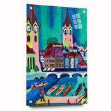 Expressionist Art of Zurich - Vibrant Abstract Expressionism Wall Art