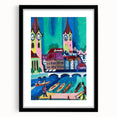 Expressionist Art of Zurich - Vibrant Abstract Expressionism Wall Art