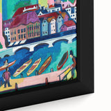 Expressionist Art of Zurich - Vibrant Abstract Expressionism Wall Art