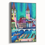 Expressionist Art of Zurich - Vibrant Abstract Expressionism Wall Art