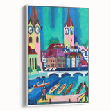 Expressionist Art of Zurich - Vibrant Abstract Expressionism Wall Art
