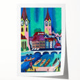 Expressionist Art of Zurich - Vibrant Abstract Expressionism Wall Art