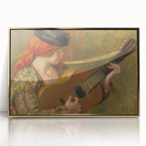 Impressionist Landscape Art – Pathway Through a Flowering Field