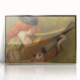 Impressionist Landscape Art – Pathway Through a Flowering Field