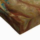 Impressionist Landscape Art – Pathway Through a Flowering Field