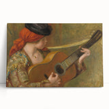 Impressionist Landscape Art – Pathway Through a Flowering Field