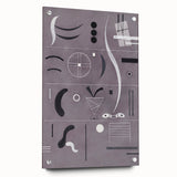 Minimalist Abstract Wall Art - Geometric Shapes in Gray and Black Tones