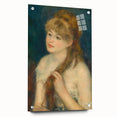 Impressionism Wall Art: Young Woman Braiding Hair by Renoir Prints