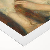 Impressionism Wall Art: Young Woman Braiding Hair by Renoir Prints