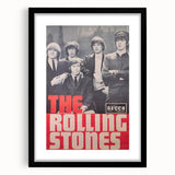 Retro Wall Art - The Rolling Stones Vintage 1960s Poster
