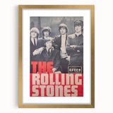 Retro Wall Art - The Rolling Stones Vintage 1960s Poster