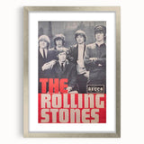 Retro Wall Art - The Rolling Stones Vintage 1960s Poster