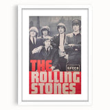 Retro Wall Art - The Rolling Stones Vintage 1960s Poster