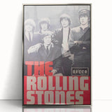 Retro Wall Art - The Rolling Stones Vintage 1960s Poster