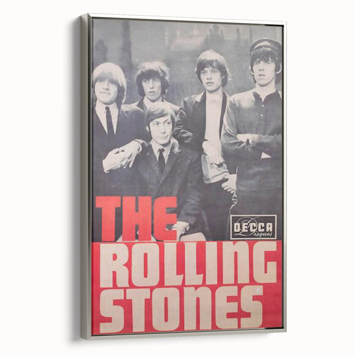 Retro Wall Art - The Rolling Stones Vintage 1960s Poster