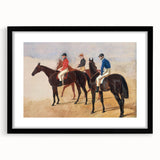 Steeplechase Riders - Romanticism Equestrian Art by John F. Herring