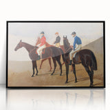 Steeplechase Riders - Romanticism Equestrian Art by John F. Herring