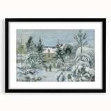 Impressionist Landscape Art – Sunrise Over Rolling Meadows