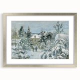 Impressionist Landscape Art – Sunrise Over Rolling Meadows