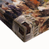 Modern Wall Art - Vibrant Riverside Town Scene | Classic Cityscape Decor