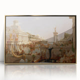 The Consummation of Empire - Romanticism Masterpiece by Thomas Cole